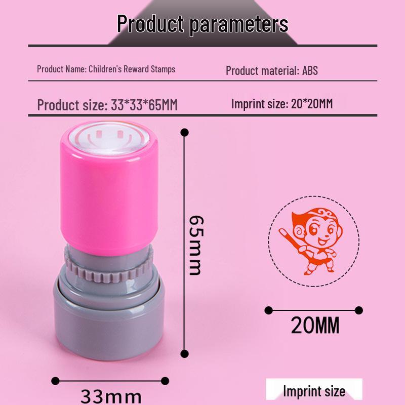 Zodiac Animal Stamps: Ox, Rat, Rabbit, Dragon, Pig, Tiger, Snake, Horse - Cartoon Stamps for Kids