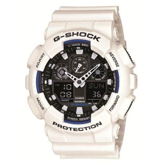 G-SHOCK GA-100B-7AJF Casio Wristwatch Domestic Genuine Product Mens White Anti-magnetic Watch