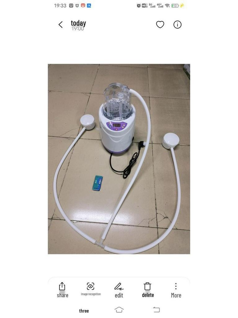 Domácí parní fumigační stroj pro saunu 2000 W s hrncem 4 l