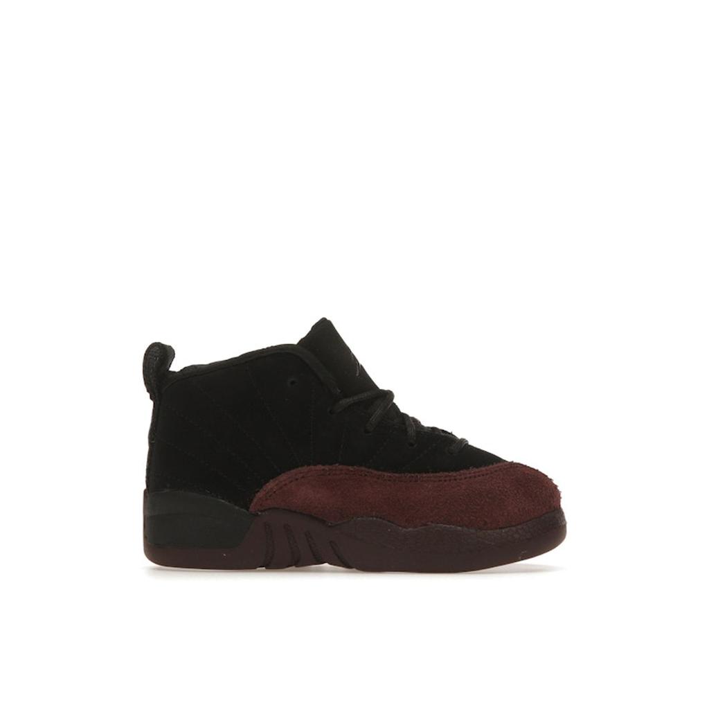 A Ma Maniére x Air Jordan 12 Retro SP TD Black Baby Sneakers Burgundy-Crush FB2687-001