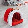 Christmas Nest For Animals Cat Dog Soft Cushion Santa Claus 40X40