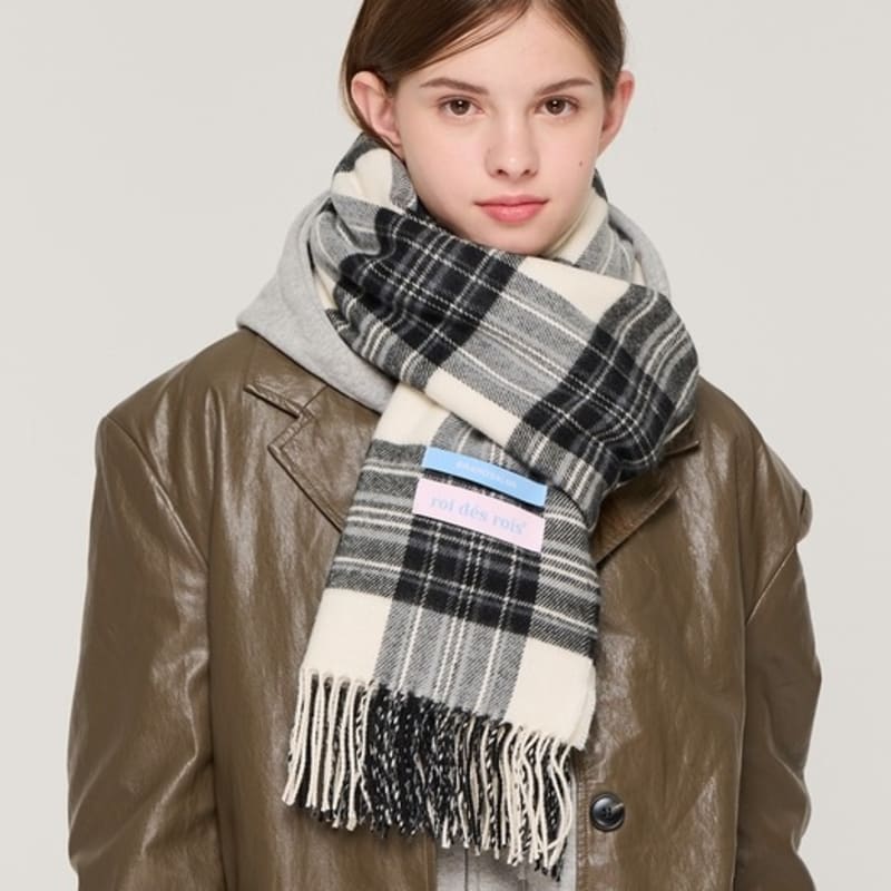 ROIDESROIS [1+1] Holiday Edition Karomuster Schal (11 Farben)