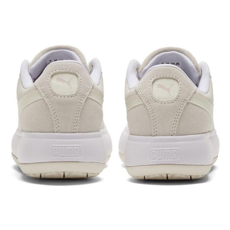 Puma Suede Mayu Heart Women Leather Platform Light Elevated Non-slip Wear-resistant Low Top Skate Shoes Off White 387321-03