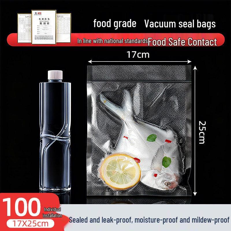 Семь мощных вакуумных пакетов для хранения продуктов