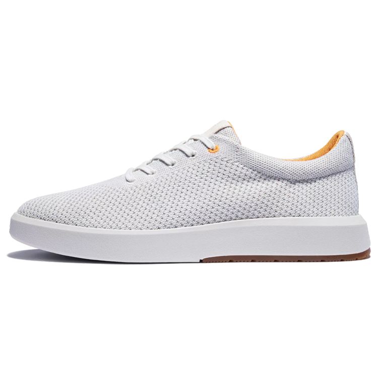 Timberland Men s Truecloud EK+ Oxford White Knit Sneaker A2DG7 43.5