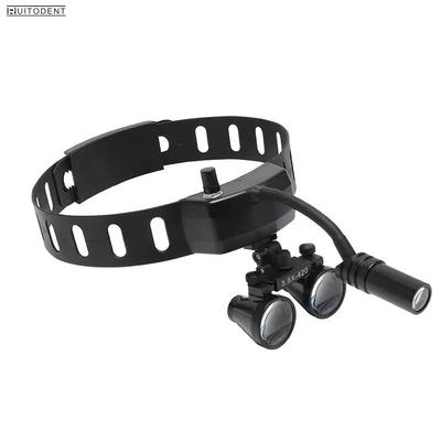 Head-mounted Surgical Examination Led Light Dental Binocular Magnifier Loupe 2.5X 3.5X
