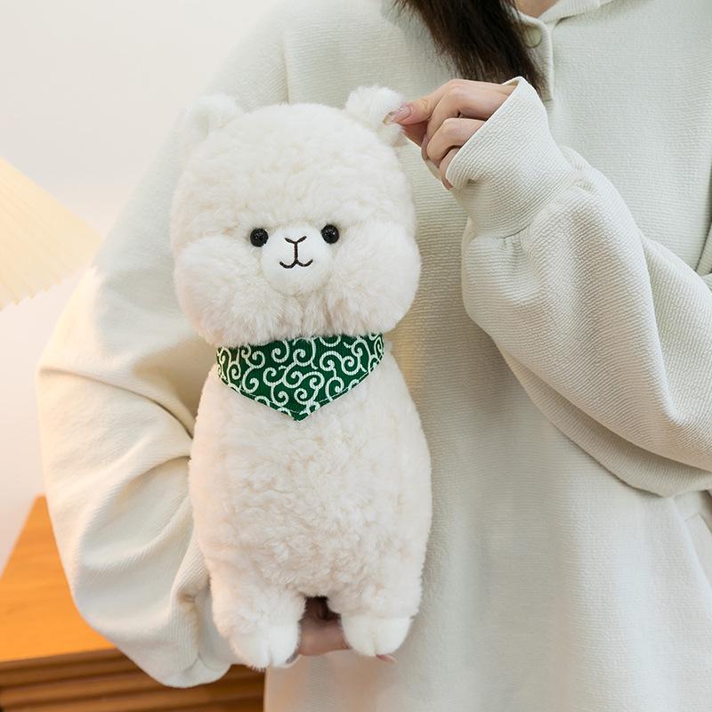 Cute Kawaii Baby Camel and Sheep Plush Toy - Fluffy Sleep Pillow for Girls