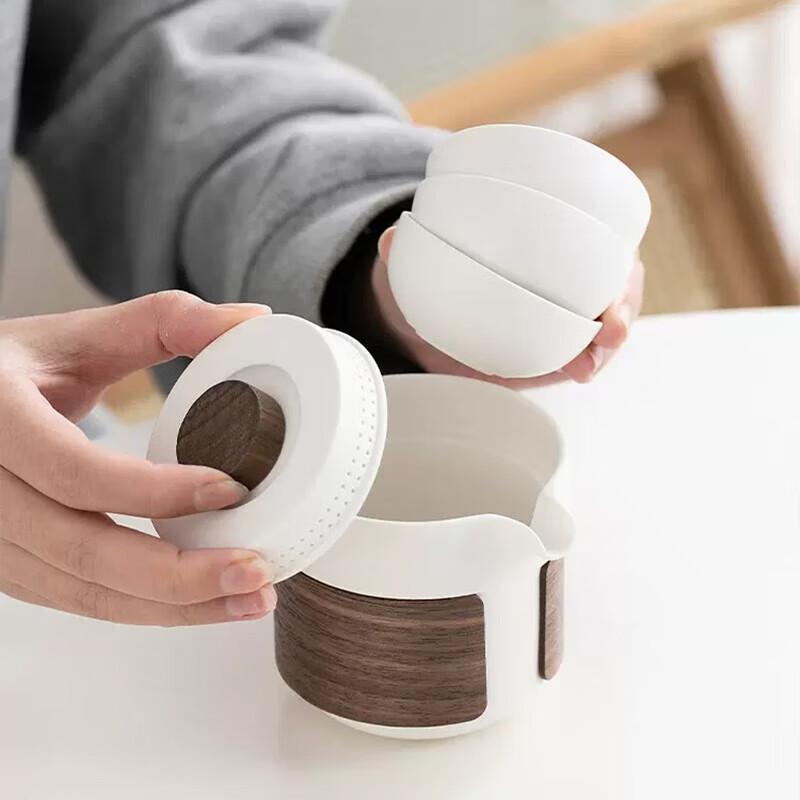 Canshan Portable Ceramic Travel Tea Set
