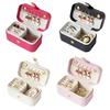 Travel Friendly Jewelry Organizers Box Versatile Jewelry Storage Case With Multiple Compartments For Organized Travel