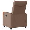 Massage Chair Brown Fabric