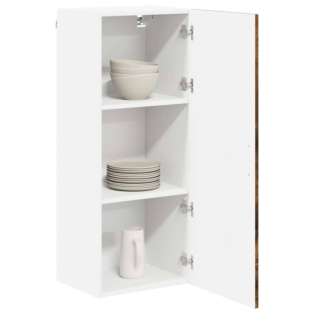 Wall Cabinet LUCCA Smoked Oak 40 x 31 x 100 cm