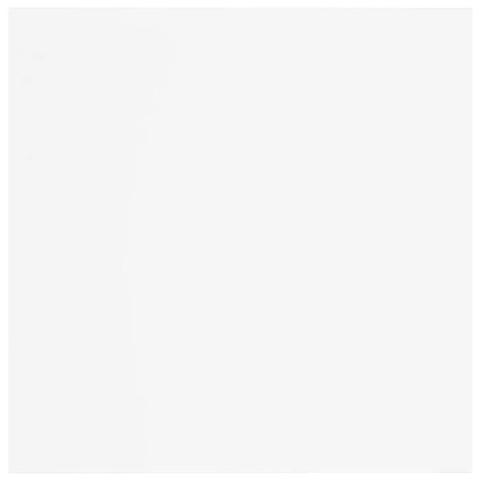 Panneaux de bibliothèque - vidaXL - 4 pcs - Bois d’ingénierie - Blanc - Mat