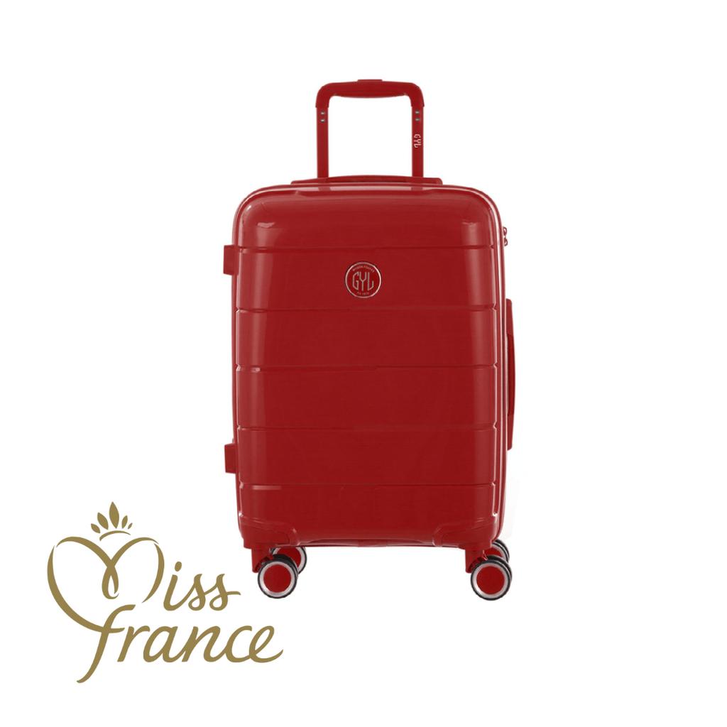DARK RED CH3 CABIN HARD SUITCASE (SIZE S)