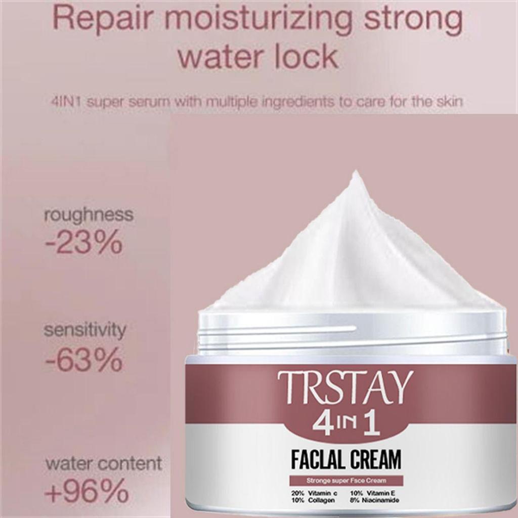 Moisturizing Face Cream Improves Dryness and Water Shortage. Adequate, Delicate, Moisturizing, Activating, and Caring for the Skin