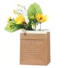 Nordic Style Gift Package Sundries Organize Desktop Ornament Vase Flowerpot Storage Basket Double Layers Kraft Paper Bag