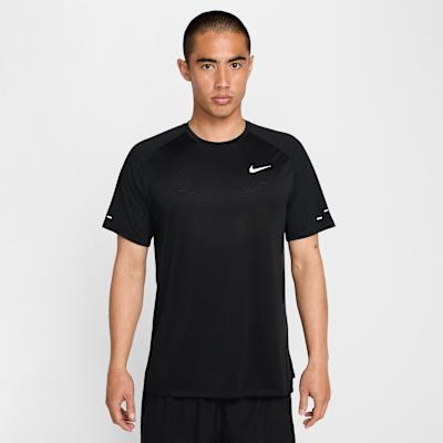 Nike T Shirts Men s Black Crew Neck S
