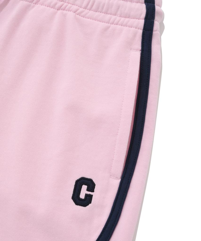COVERNAT WOMAN C Logo Sweat Shorts Pink