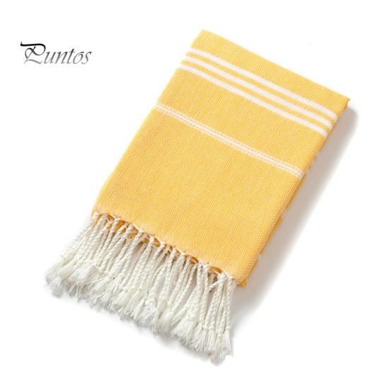 

Турецький пляжний рушник 36x70 дюймів Великий швидковисихаючий рушник Абсорбуюча плівка для плавання Турецький рушник для ванни Пляжний басейн Тренажерний зал 90x180cm жовтий