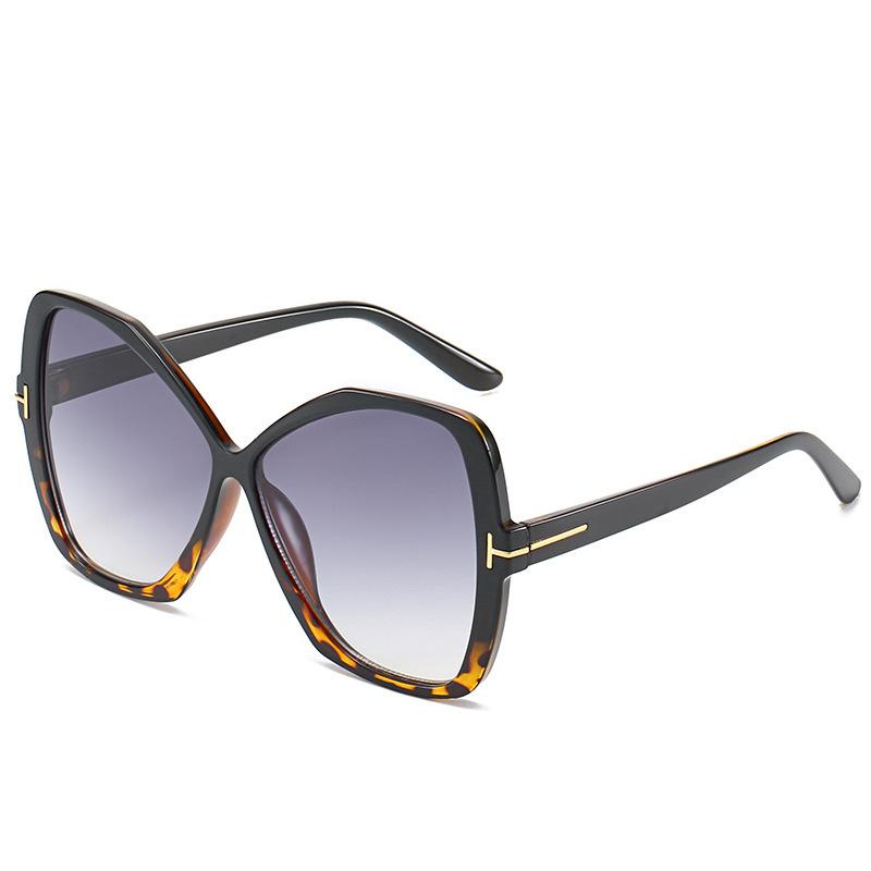 

Солнцезащитные очки JYL TS Т-образная дужка Корея Большие Женские/9062 B-8607 робин яйцо синий