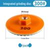 Integrated Tile Edge Grinding & Polishing Disc for Stone, Marble, Quartz, Chamfering, and Dry Trimming