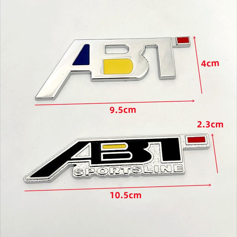 Metal 3D ABT Grilă Față Emblema Aripă Portbagaj Spate Autocolante Decalcomanii Pentru Q3 Q5 Q7 A3 A4 A5 A6 B6 B8 C6 C5