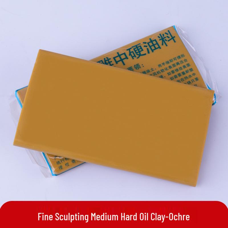 Hard Oil-Based Sculpture Clay for Carving and Figurine Model Shaping