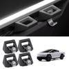 Rear Bucket Rail L-shaped Energy  Track Hook Equipment Truck Accessories 4 PCS For Tesla Cybertruck Cyber-Truck 2023  2024 2025
