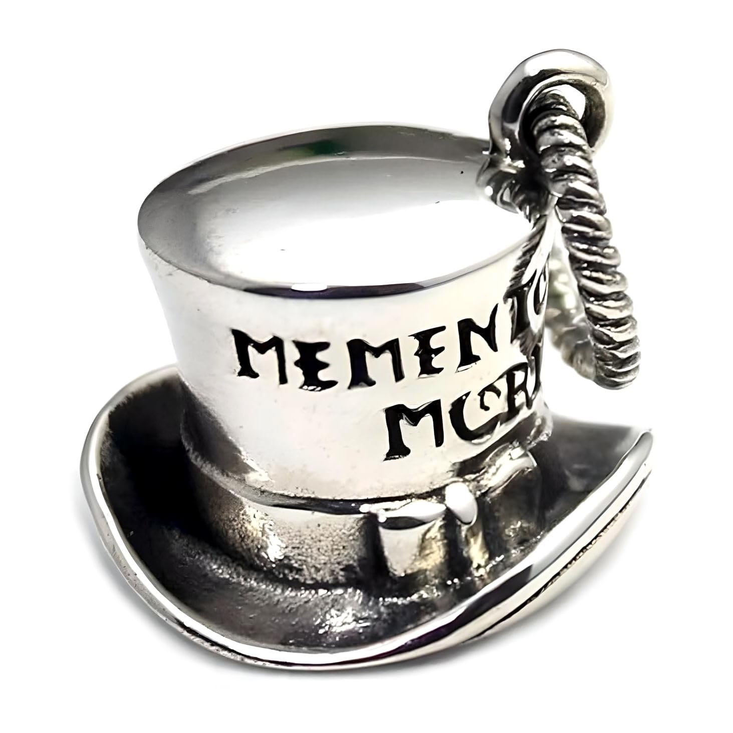 good vibrations Silk Hat Memento Mori Pendant