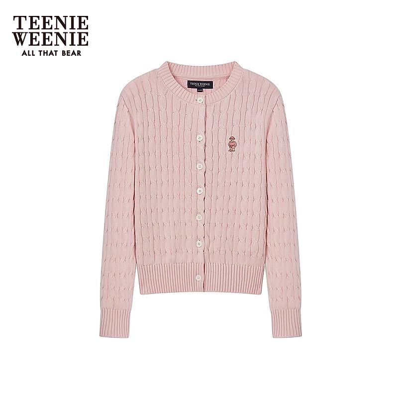 Teenie Weenie Women's Striped Knit Cardigan