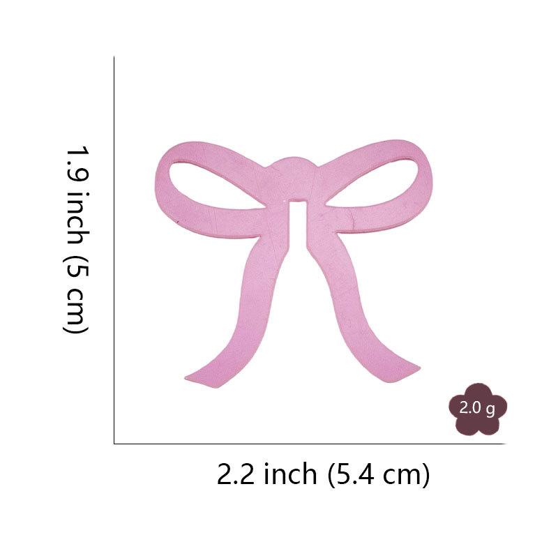 10Pcs Bow Decor Bow Drink Tags Wine Glass Charms Acrylic Knot Drink Tag for Birthday Wedding Party Decorations