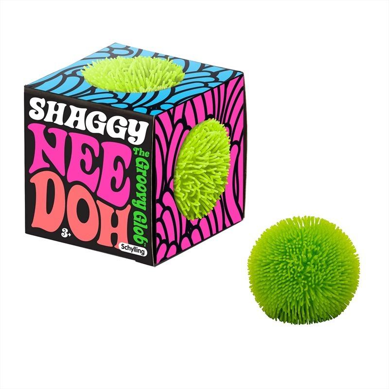 Needoh Fuzz Ball Stress Teenie 3er Pack Mini Entlastung Sensorisches Spielzeug Der Groovy Glob Weiche Maltose Flauschige Haarbälle Knetbarer Fidget Toy