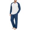 Men's Pajama Set Long Sleeve Loungewear for Sleep and Relaxation
