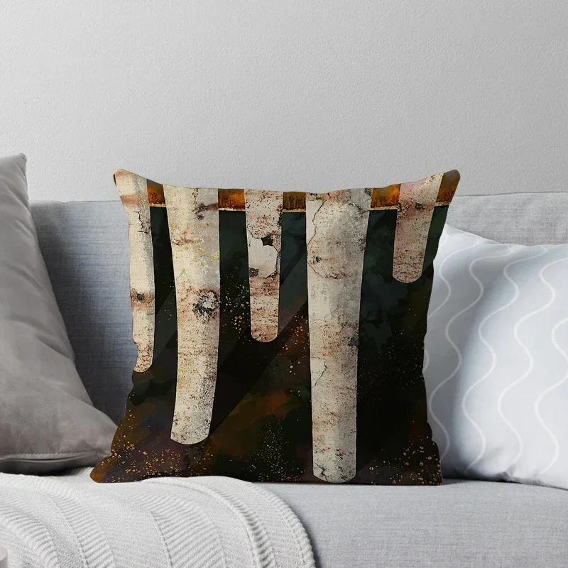 

Декоративная наволочка для подушки Чехлы для подушек Осень Скандинавский X Современная гостиная Диван Марокко Плюшевый цвет 66x66cm