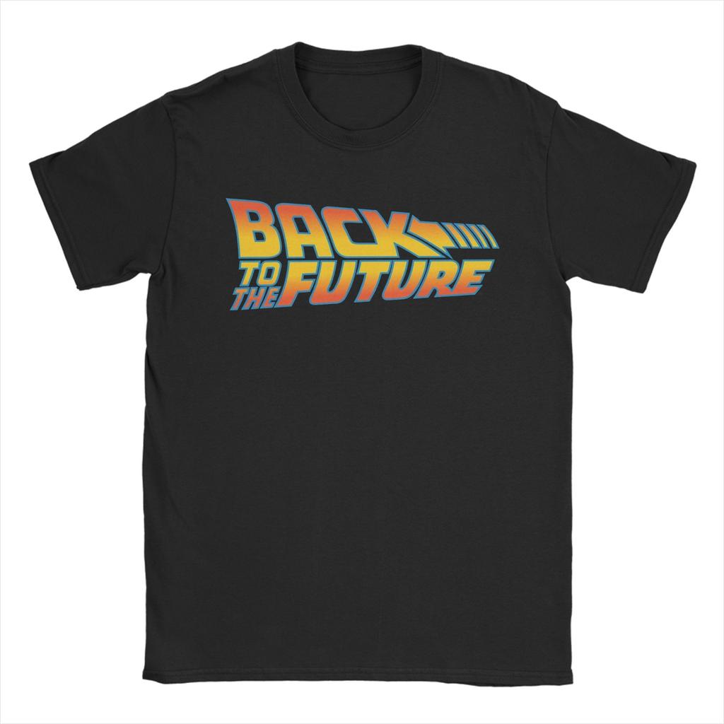 Back To the Future T Shirt Couple DMC DeLorean Streetwear TShirts Summer Crew Neck Hip Hop Tee Shirt Hot Sale Plus Size Tops