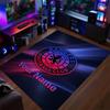 Crystal Velvet Rug Rangers FC Print Custom Name Text Floor Mat Home Decor