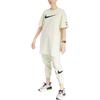 Nike Kurzärmeliges Kleid Damen Ecru CJ3829-238