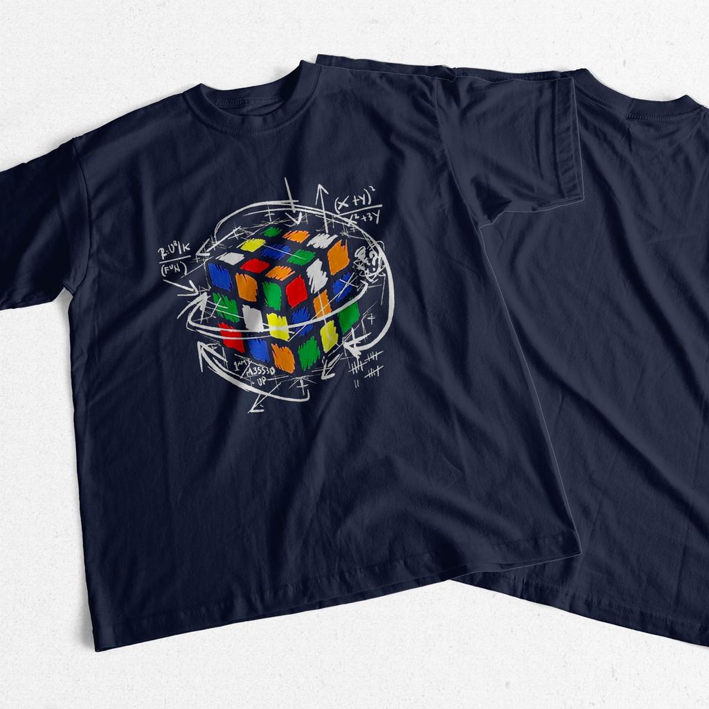 COOLMIND 100% Cotton Top Quality Magic Square Printing Men T Shirt Casual Men's Casual Magic Square T-shirt For Men Tee Shirts