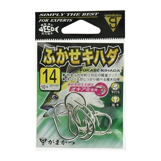 Gamakatsu Rose Yellowfin Hook (Silver) Fishing Hook Various