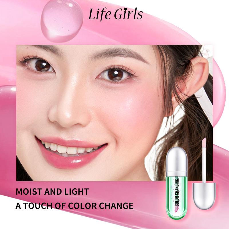 

Life Girls Жидкие румяна Увлажняющие и фиксирующие макияж Гладкие и хорошо растушевывающиеся кремовые румяна для леди