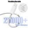 MFI-zertifiziertes Lightning-Kabel für 14 13 12 11 Pro Max X XS XR 6 7 8 5 SE iPad Schnellladekabel Daten-USB-Kabel