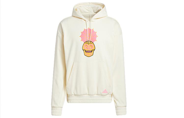Adidas Sweatshirts Men s Ivory Hooded Moderate Regular GP6225 L