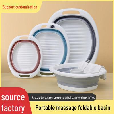 Φορητή Πτυσσόμενη Λεκάνη Πλυσίματος Σιλικόνης: Διευρυμένο Πλυντήριο και Ποδόλουτρο για Φοιτητικές Εστίες, Σπίτι & Ταξίδια