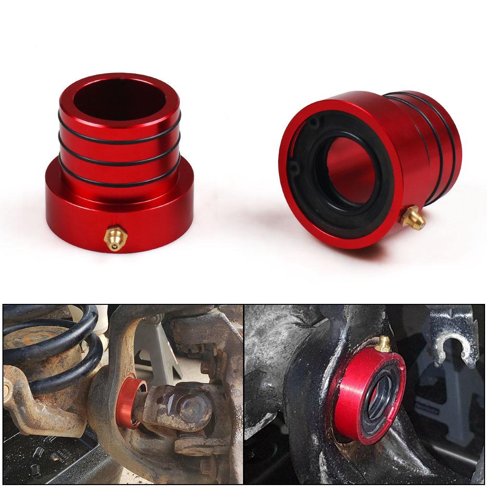 

MG21103 Axle Tube Seal Kit for Front and Rear is suitable for Jeep Wrangler models JK, TJ, XY, and YJ. червоний