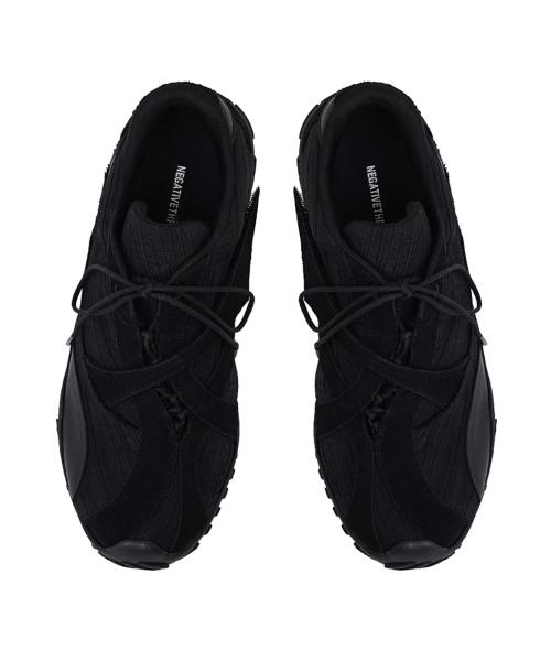 [Negative Three] Asymmetry No.3 Sneakers [NT3BFSSSN001BK]
