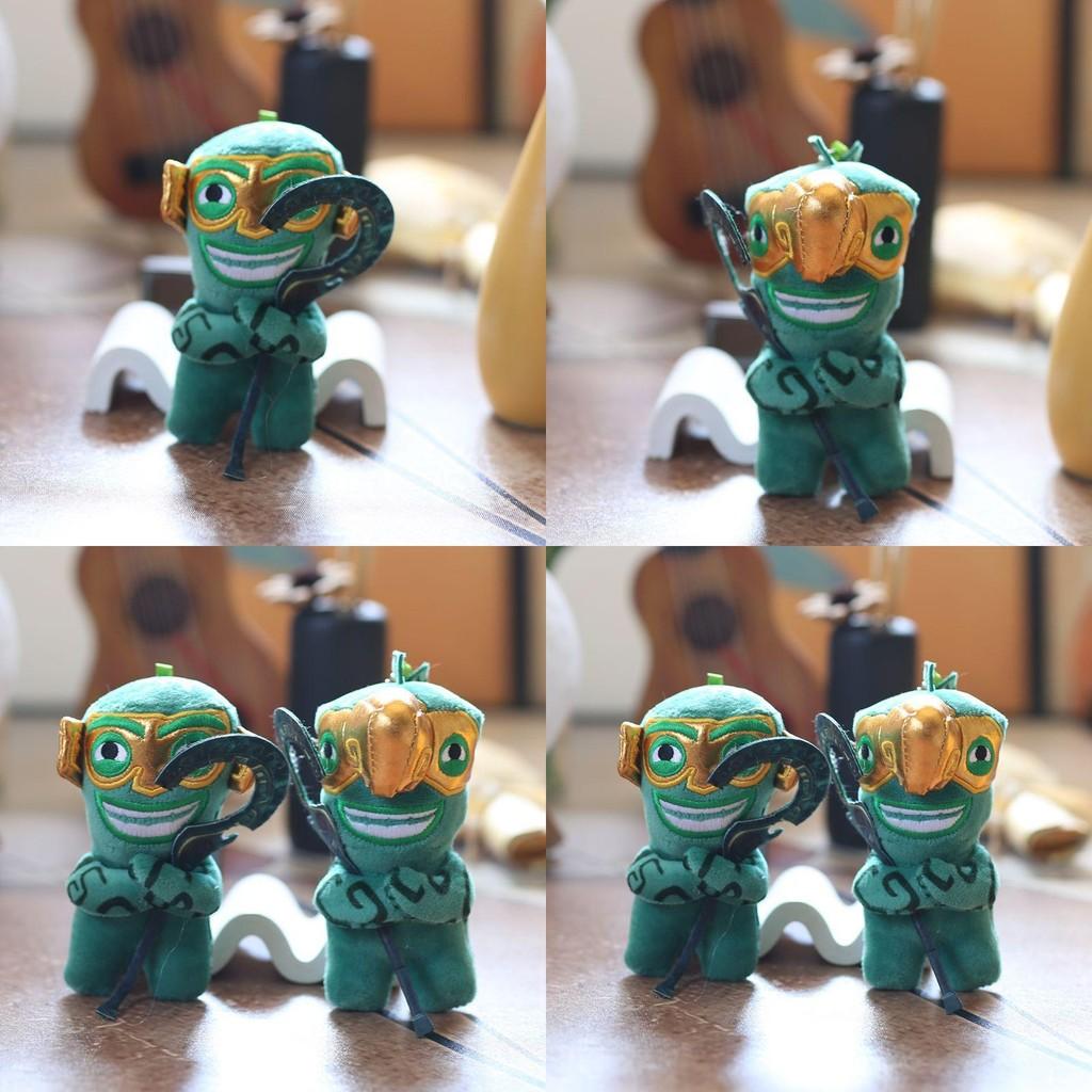 Barrier Beast Nezha Plush Pendant Decoration Anime Keychain Doll Toy Pp Cotton