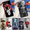 Anime Girl Samurai Phone Case For Samsung Galaxy S25 Ultra S24 S23 Ultra S9 S10 S20 S21 S22 Plus S24 FE Cover