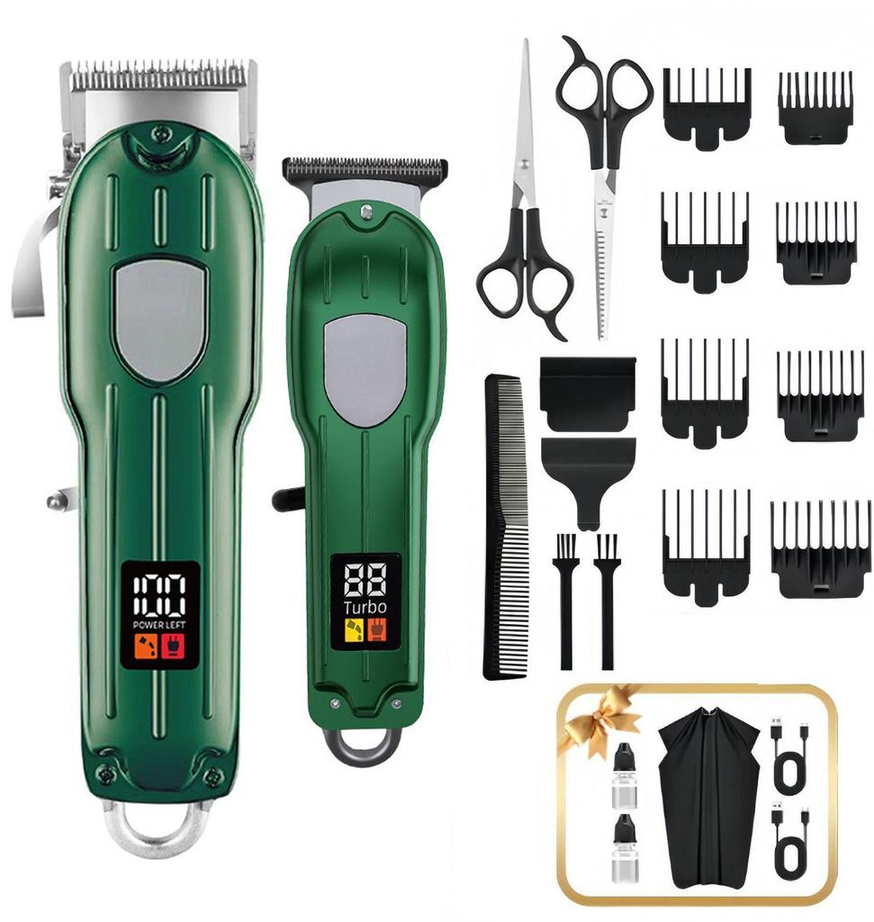 Rechargeable Electric Hair Clipper: Universal Trimmer for Family & Bald Heads