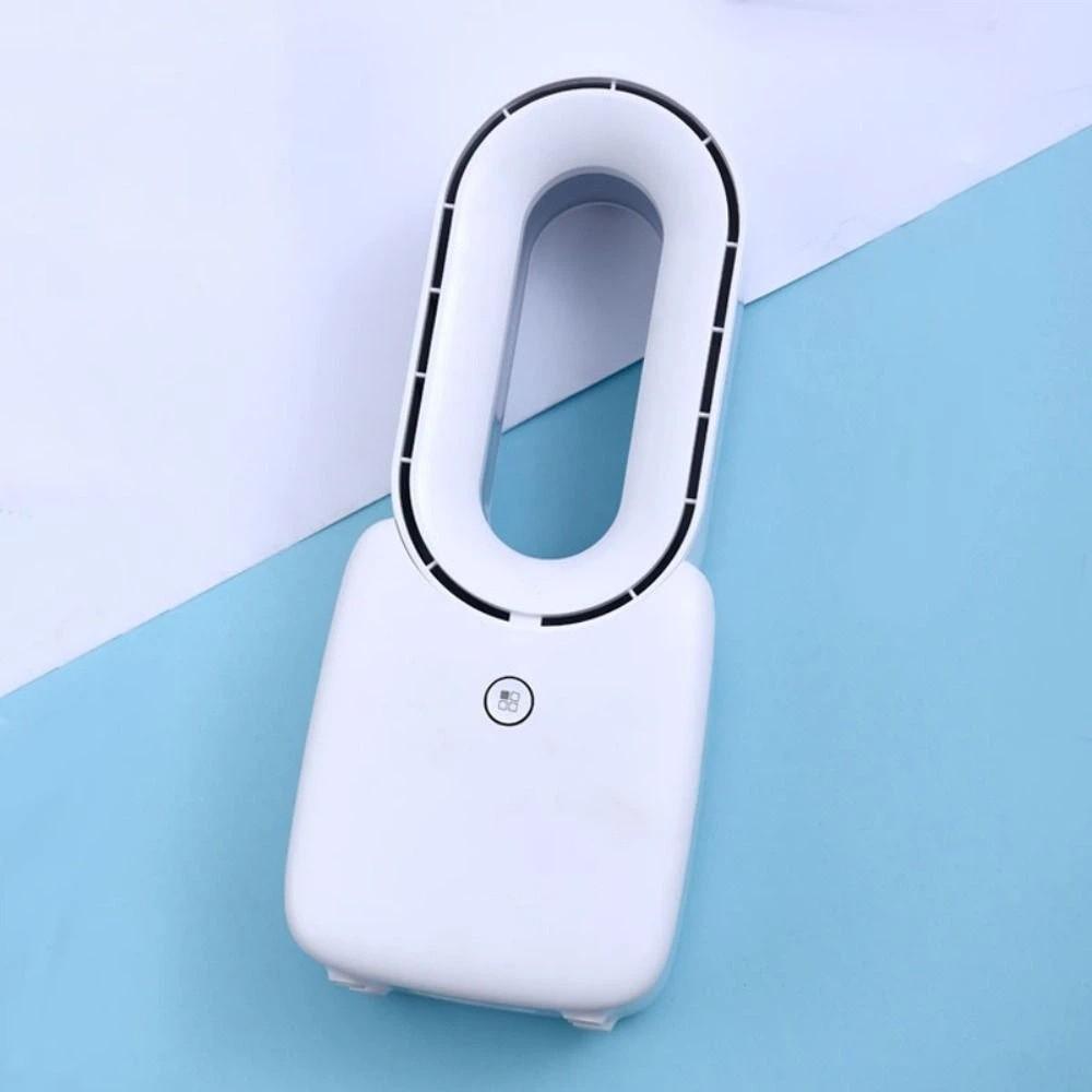 Touch Control Desk Fan 11.8 Inch Small Personal Cooling Fan Simple Design Bladeless Fan Office