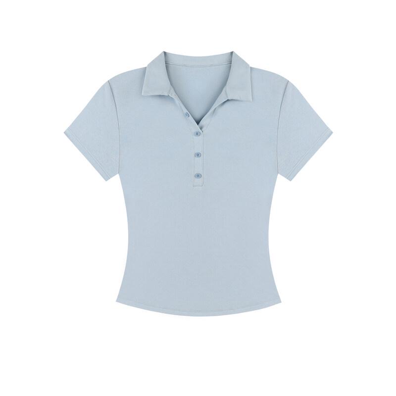 LADY IDEAL Women s Knitted Polo T-shirt M