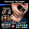 New Health Smartwatch No Screen Long Endurance Heart Rate Blood Pressure ECG Health Trackr IP68 Waterproof Sports Smart Bracelet